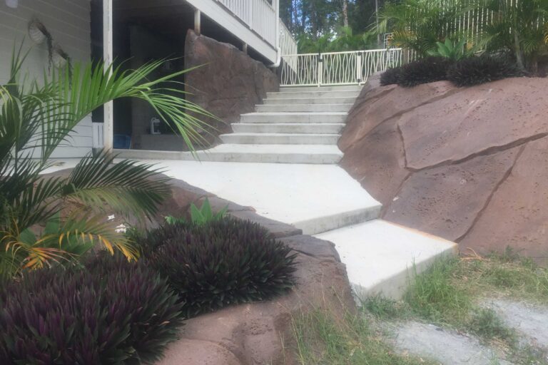 rock stairs