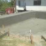 Full Throttle Concrete constructions - Concrete Pools and Sorrounds Close-Up View of Interior