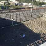 Full Throttle Concrete constructions - Concrete Pools and Sorrounds Steel Matting Sideview