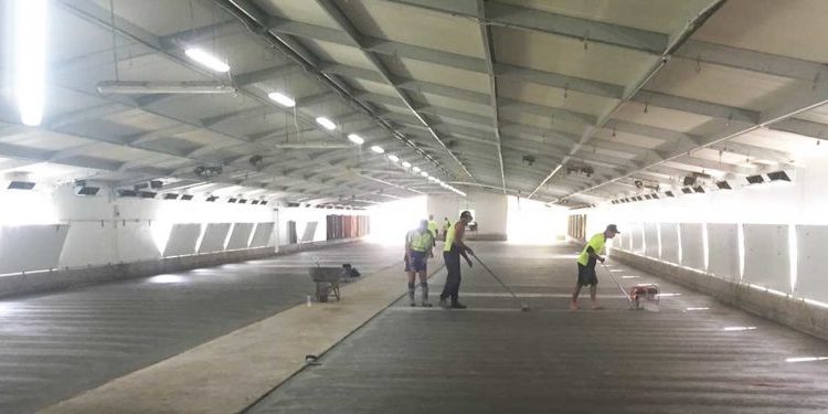 Full Throttle Concrete constructions - Concrete Slab Services Working