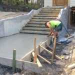 Full Throttle Concrete constructions - Concrete Stairs Sidewalls