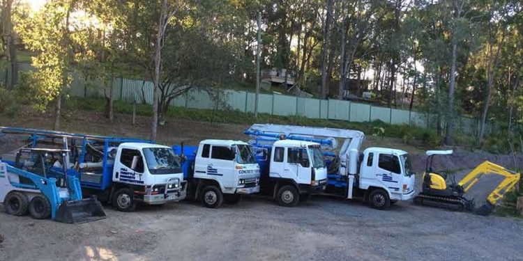 Full Throttle Concrete constructions - Construction Machineries Trucks